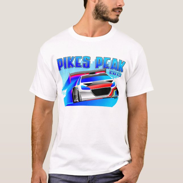 Pikes nå en höjdpunkt rekord- dundersuccé för tee shirt (Framsida)