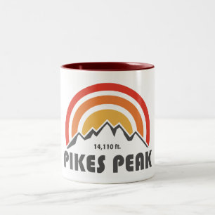 Pikes nå en höjdpunkt Två-Tonad mugg