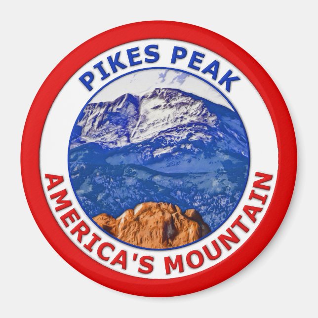 Pikes Peak America's Mountain Magnet (Framsidan)