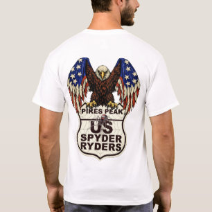Pikes Peak Chapter - Örnlogotyp 2s T Shirt