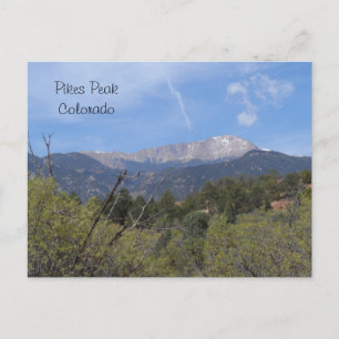 Pikes Peak- Colorado Vår Vykort
