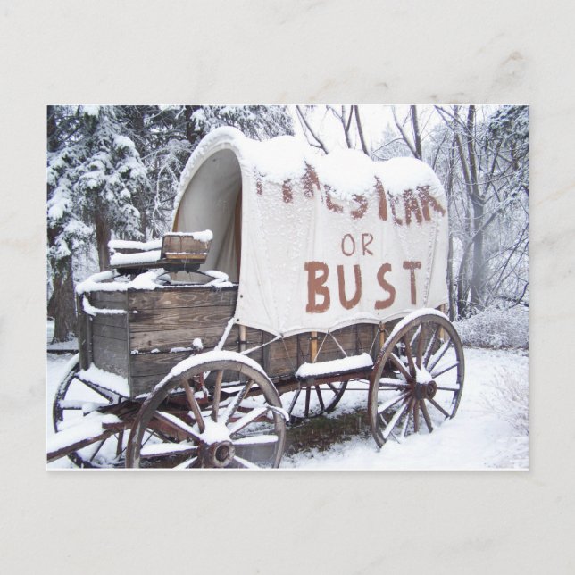 Pikes Peak eller Bust Vykort (Framsida)