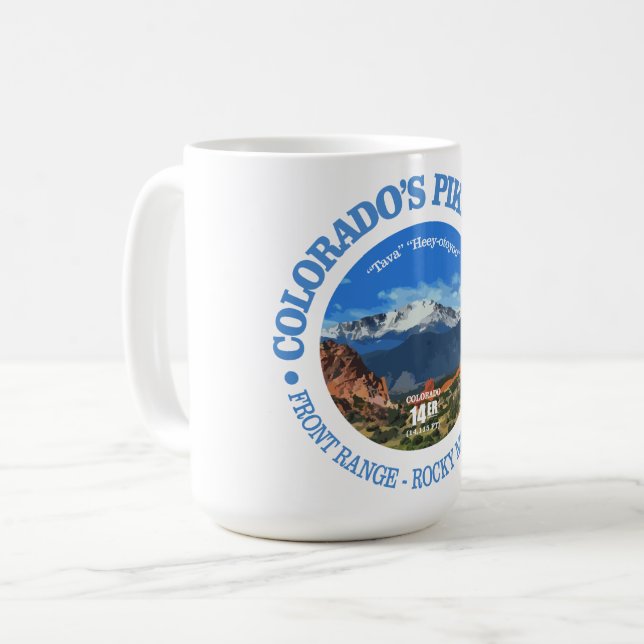 Pikes Peak Kaffemugg (Framsida vänster)