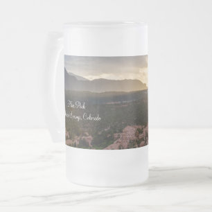 Pikes Peak Sunset Dimma Frosted Beer Mugg