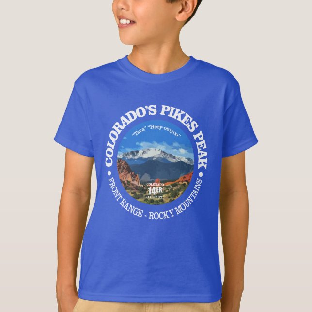 Pikes Peak T Shirt (Framsida)
