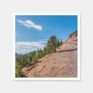 Pikes Peak Tåg Ride Pappersservett