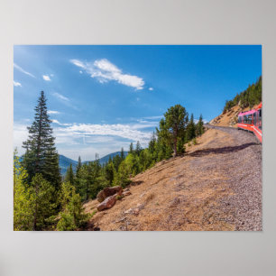 Pikes Peak Tåg Ride Poster
