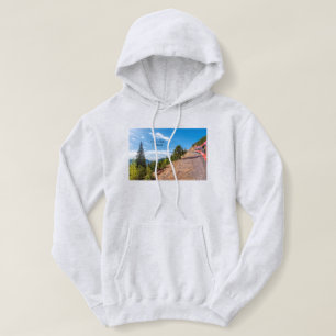 Pikes Peak Tåg Ride Women's Hoodie T Shirt