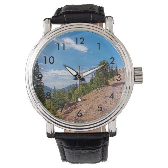 Pikes Peak Tåg Ride Wrist Watch Armbandsur (Framsida)