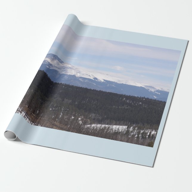 Pike's Peak Wrapping Papper Presentpapper (Utrullad)