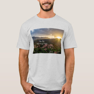 Pikes topp Solnedgång Dimma Manar Bekt-Shirt T Shirt