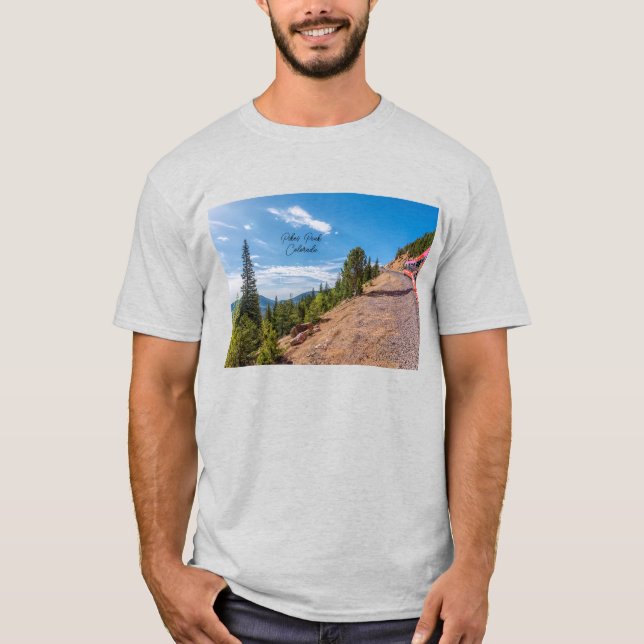 Pikes topp Tåg Ride Manar T-shirt (Framsida)