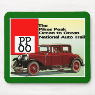 Pikes toppar Ocean till Ocean Auto Trail Musmatta
