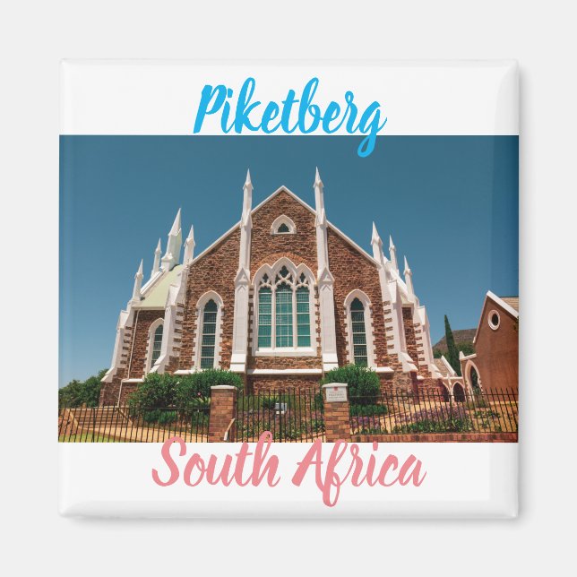 Piketberg Western Cape Church South Afrika SA Magnet (Framsidan)