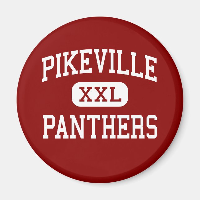 Pikeville - Panthers - High - Pikeville Kentucky Magnet (Framsidan)
