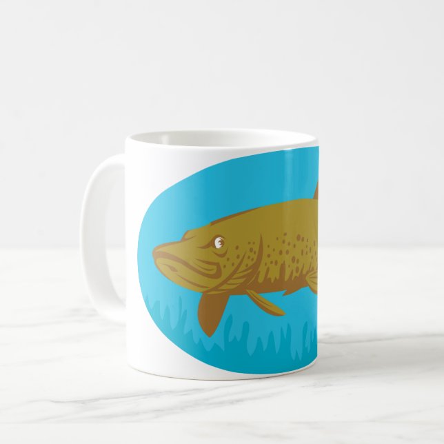 Pikfisk Mugg (Framsida vänster)