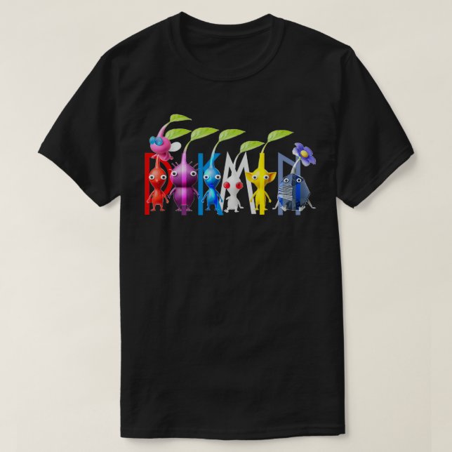 pikmin t shirt (Design framsida)