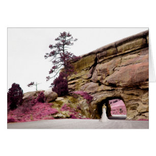 Pikturesque bricka: elegant tunnel hälsningskort