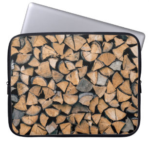 Pil av brunt ved laptop fodral