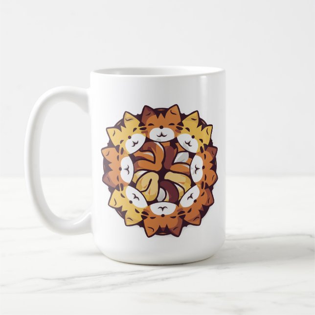 Pil av Kattunge Lover från den finstilta Cute Cat Kaffemugg (Vänster)