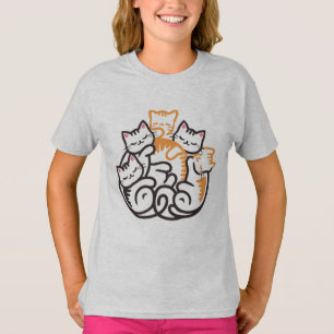 Pil av Kattunge Lover från den finstilta Cute Cat T Shirt