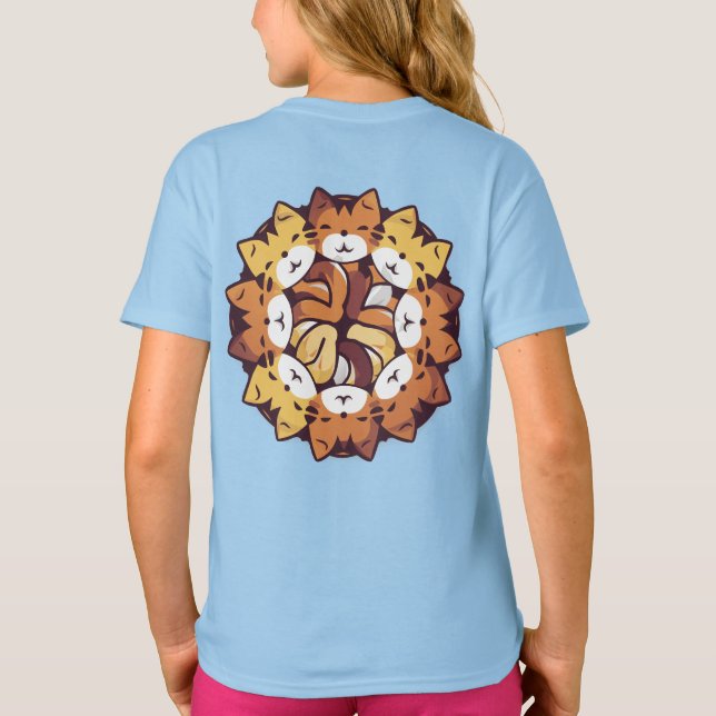 Pil av Kattunge Lover från den finstilta Cute Cat T Shirt (Baksida)