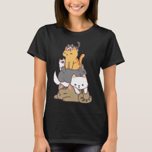 Pil av Kattunge Lover Gift t Shi Shirt