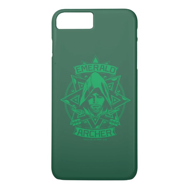 Pil | Emerald Archer Graphic Case-Mate iPhone Skal (Baksida)