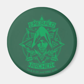 Pil | Emerald Archer Graphic Magnet