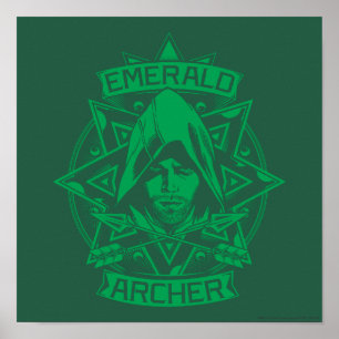 Pil   Emerald Archer Graphic Poster