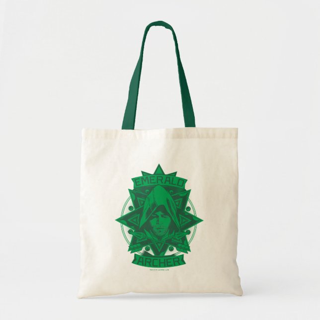 Pil | Emerald Archer Graphic Tygkasse (Framsidan)