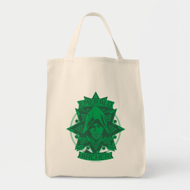 Pil | Emerald Archer Graphic Tygkasse (Framsidan)