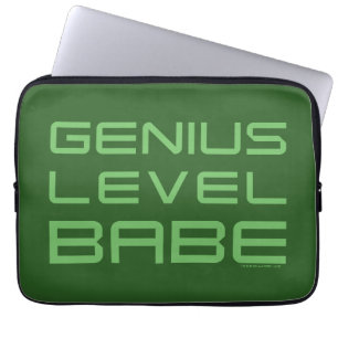 Pil Genius Level Babe Laptop Fodral