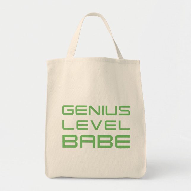 Pil | Genius Level Babe Tygkasse (Framsidan)