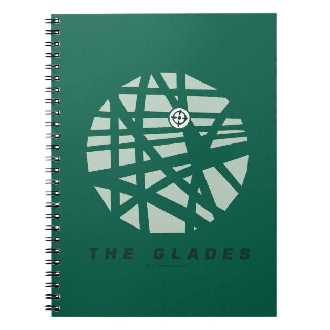 Pil | Glades City Karta Anteckningsbok (Framsidan)