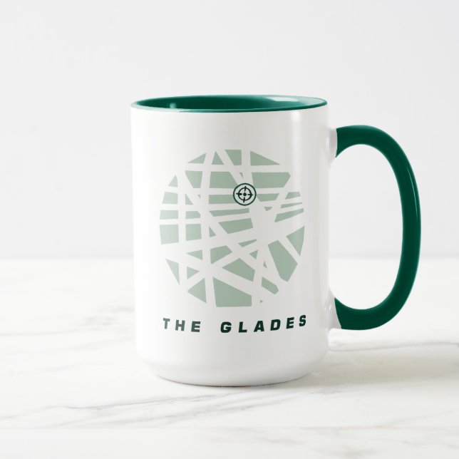 Pil | Glades City Karta Mugg (Höger)