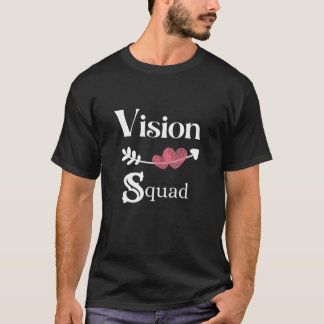 Pil Heart Vision Squad Öga Clinic Doktor Nurse T Shirt