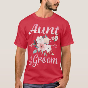 Pil Lycklig Moster vid Groom Bride Make T Shirt