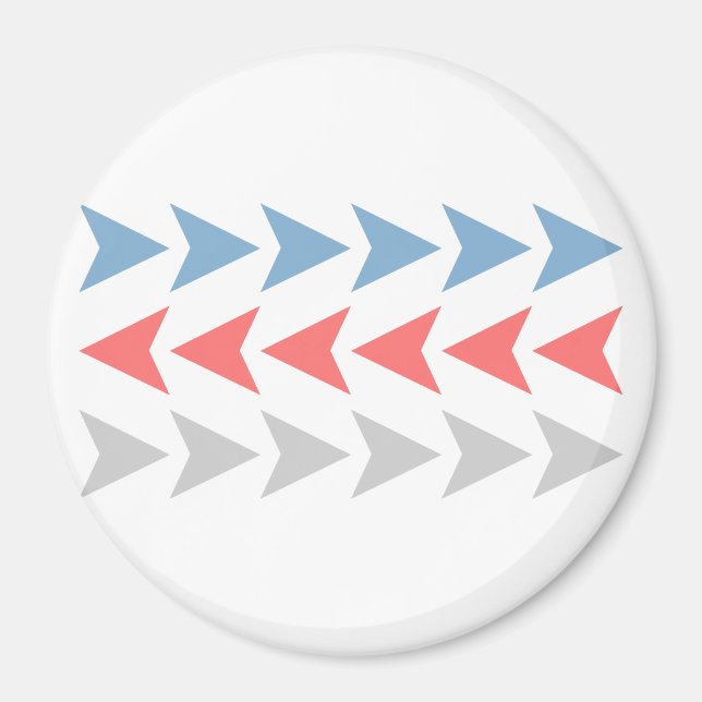 Pil Mönster Magnet (Framsidan)