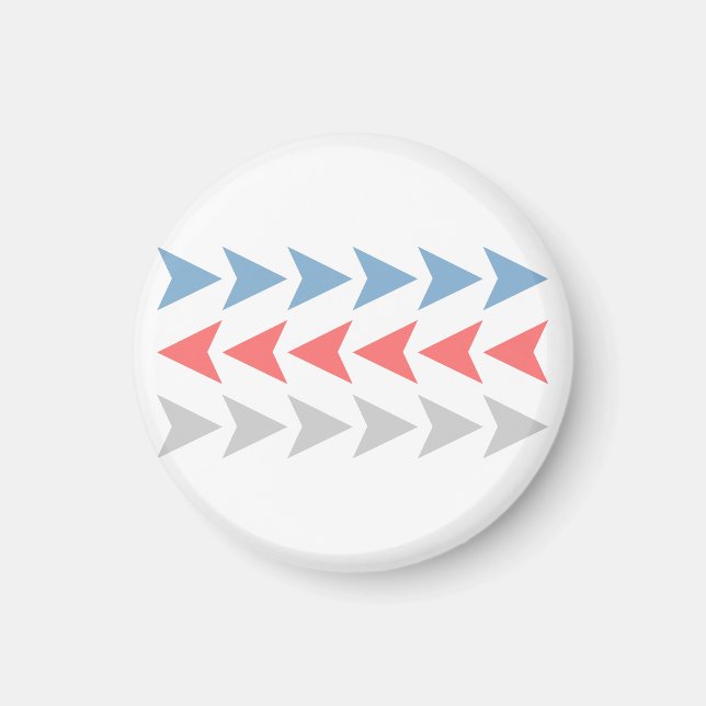 Pil Mönster Magnet (Framsidan)