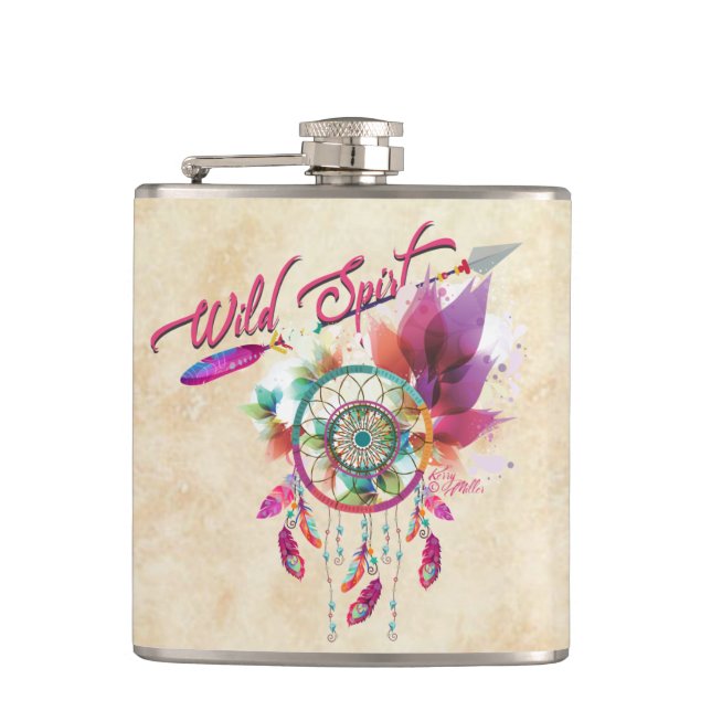 Pil och drömmar Catcher Fickplunta (Framsidan)