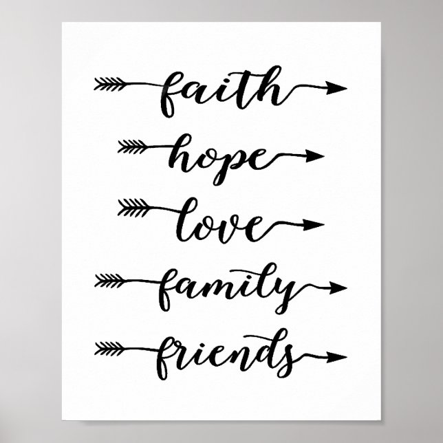 Pil ord poster (Framsidan)