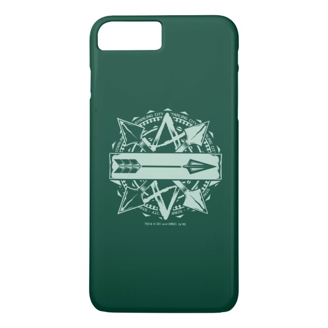 Pil | Starling City Arrow Badge Case-Mate iPhone Skal (Baksida)