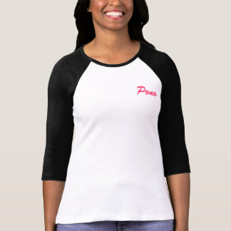 Pilaki Pono damer 3/4 sleeveRaglan (passar), Tee Shirt
