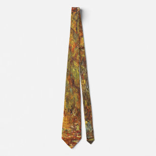 Pilar av gråtande vide by Claude Monet, Vintage Fi Slips