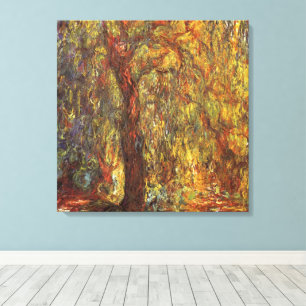 Pilar av sorg (Weeping Willow) av Claude Monet, Vi Canvastryck
