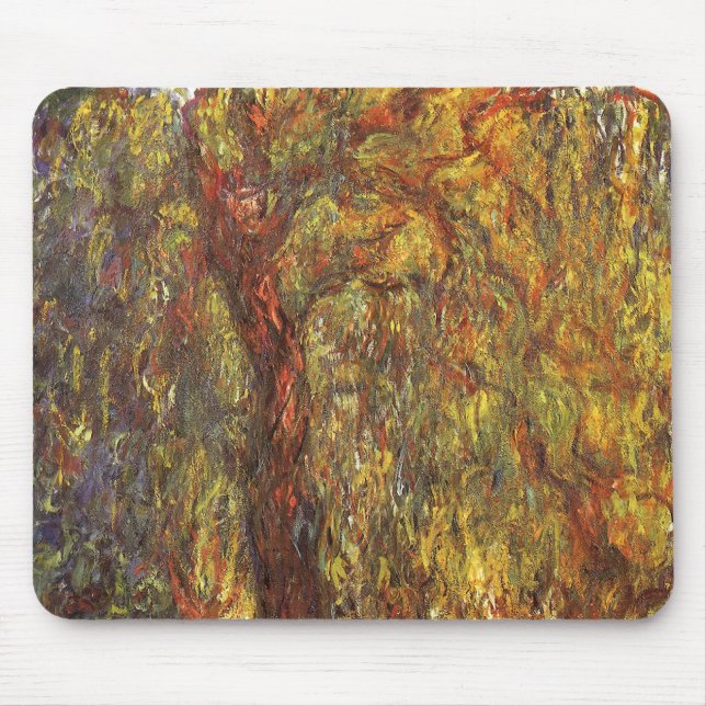 Pilar av sorg (Weeping Willow) av Claude Monet, Vi Musmatta (Framsidan)