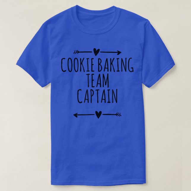 Pilar Best Friend Funny Cookie Baking Team Captai T Shirt (Design framsida)