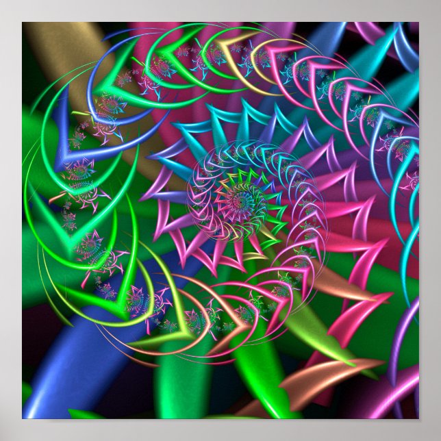 Pilar i spiralform poster (Framsidan)