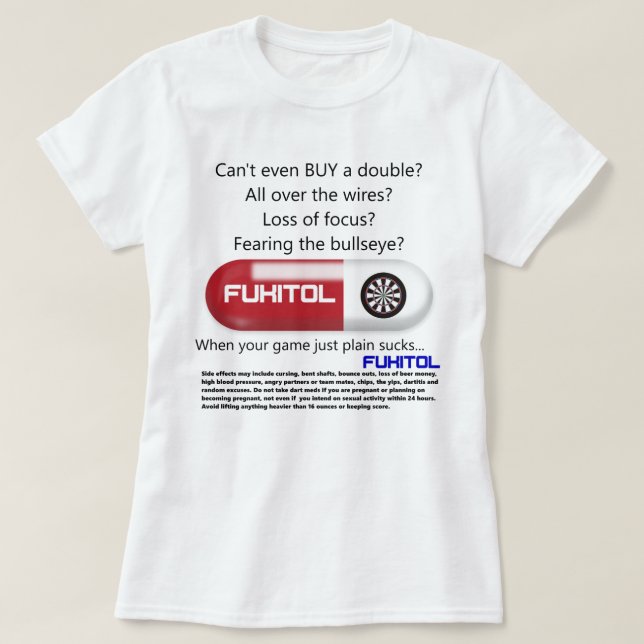 Pilar Meds kasta sig skjortan Tee (Design framsida)